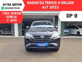 FREE BENSIN 2 JUTA daihatsu terios x deluxe matic 2022