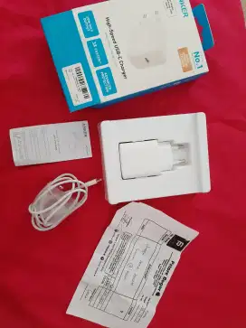 CHARGER ORIGINAL ANKER ULTRA FAST CHARGING 20WATT UNTUK IPHONE-ANDROID