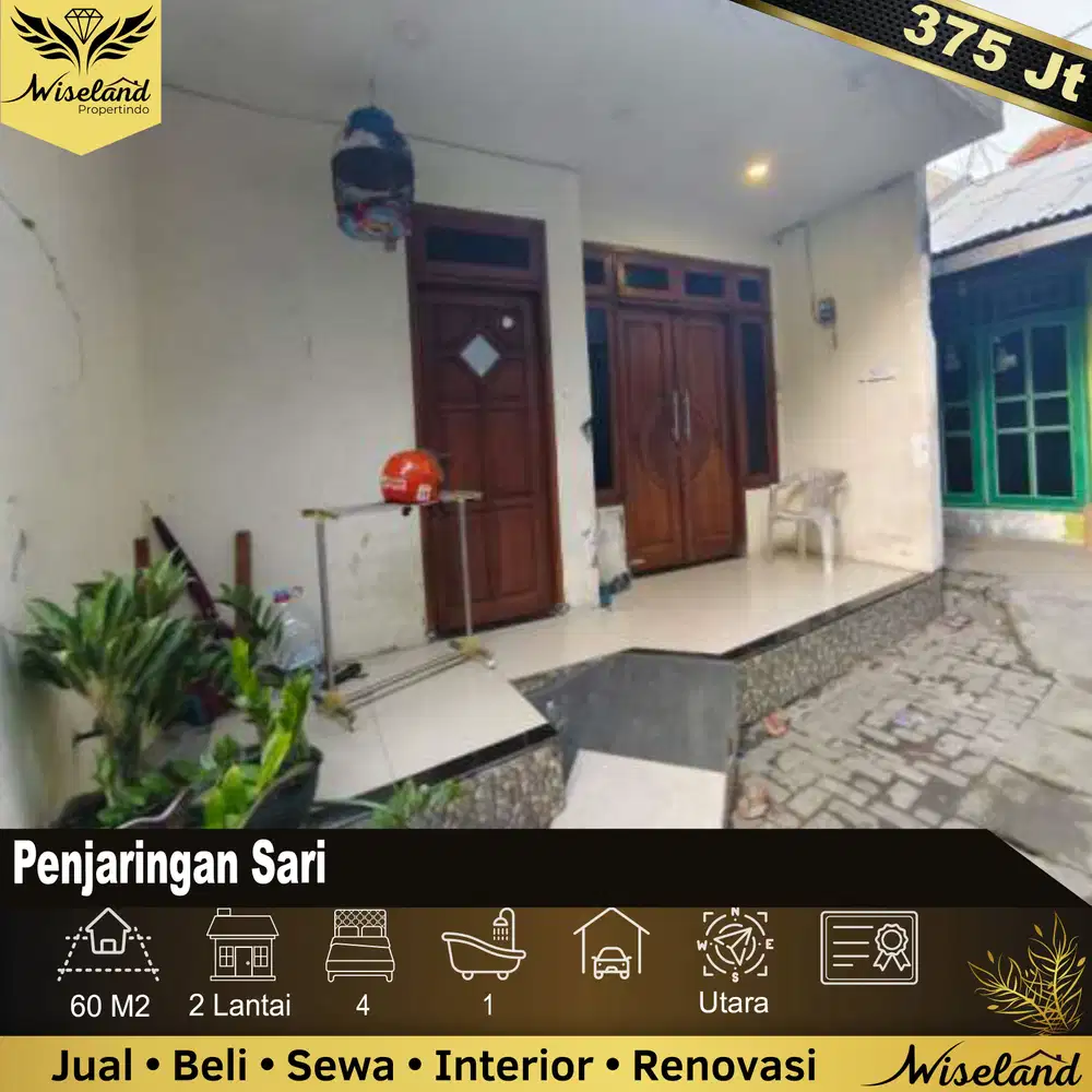 Dijual Rumah Penjaringan Sari Surabaya