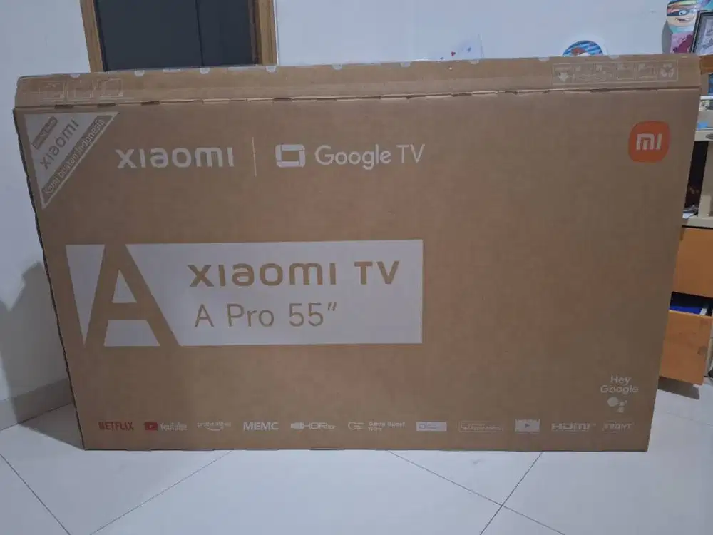 Xiaomi TV A Pro 55 2026 - TV 55 Dijual Cepat Baru 6 Hari, Harga Nego!