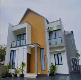 WOW KEREN! RUMAH/ VILLA SHM VIEW PEMANDANGAN KOTA JOGJA NAN CANTIK
