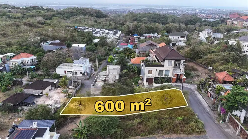 Tanah Hook Lingkungan Villa di Nusa Dua Kuta Selatan Badung Bali