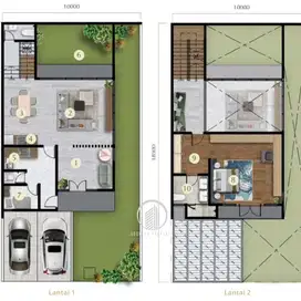 Brezza Cluster Mewah Terbaru di Pantai Mutiara Unit Corner