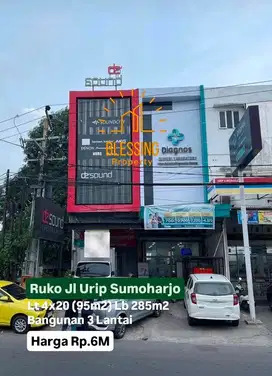 Ruko strategis jalan urip sumoharjo