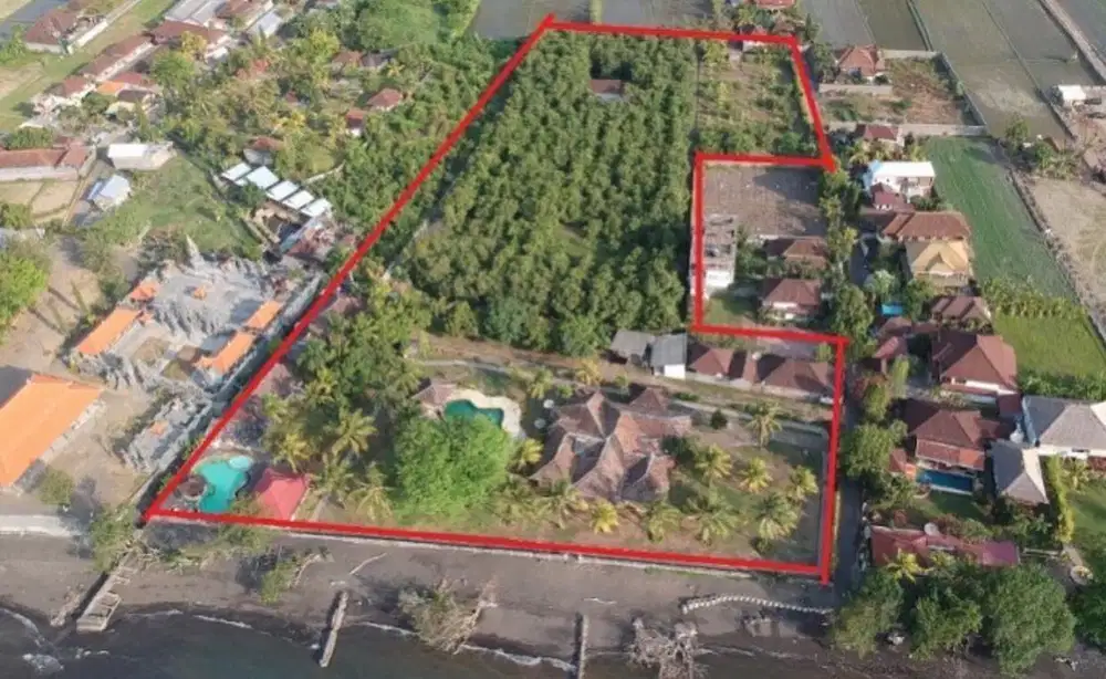 Dijual Beachfront Land Lovina Beach Singaraja Bali