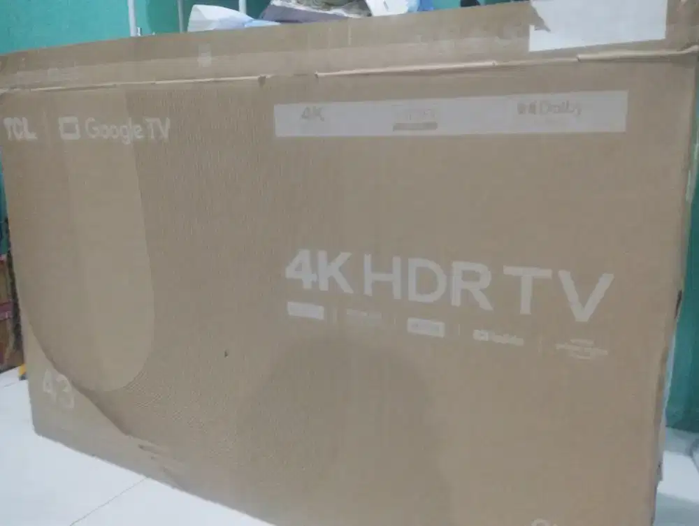 TCL 43A18 Google TV 43 4K UHD | Murah, Mulus Seperti Baru
