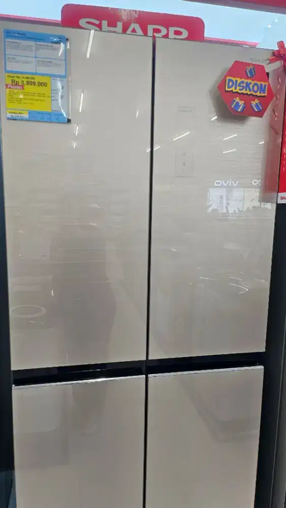Kulkas sharp multidoor 401 liter