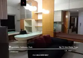 Disewakan Apartement Sudirman Park 2BR High Floor Full Furnished