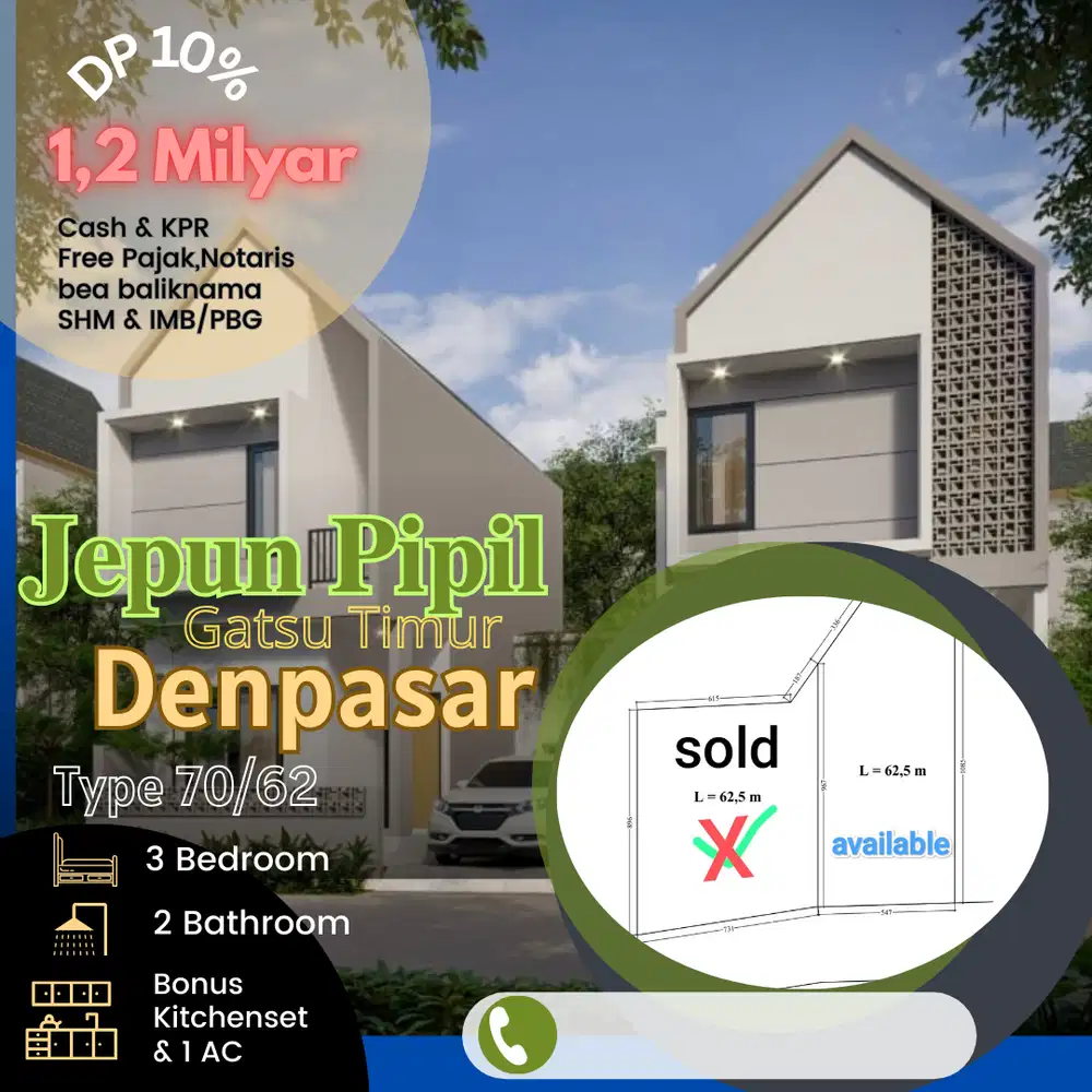 rumah view sawah Jepun Pipil Siulan Batu bulan Gatsu Timur denpasar