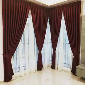 Toko Tirai Gorden Jendela Gordyn Mewah Hordeng Model Terbaru Murah