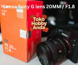 Lensa Sony G Lens 20MM/F1.8