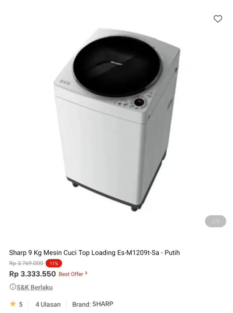 mesin cuci promo bisa cicilan syarat ktp tanpa dp