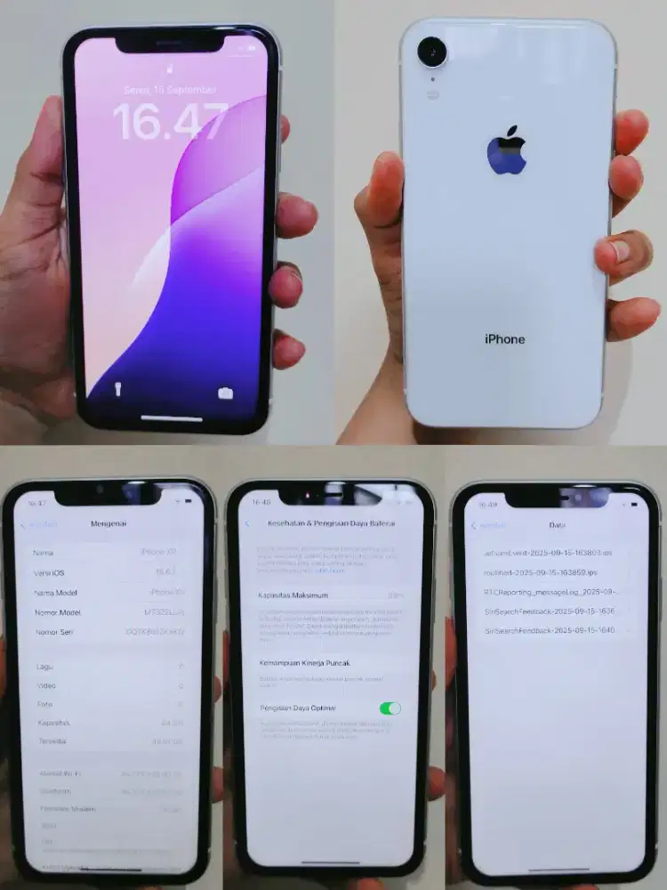 FS IPHONE XR INTER 64GB (WIFI ONLY) NEGO TIPIS