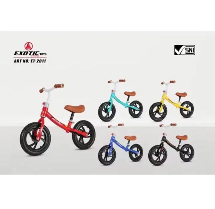 mainan anak sepeda pushbike exotic