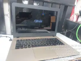 Asus x441n kondisi apa adanya cuma bisa masuk ke bios lcd msh oke.