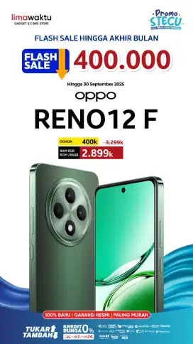 OPPO Reno 12F Promo Tebus Murah