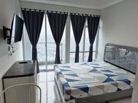 Puri Mansion Type Studio 26m2 lt 2 view Kolam Renang