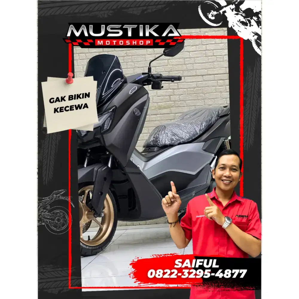 Odo 6rb Istimewa!!Yamaha New N Max Turbo Tech Max 2024 Mulus-Mustika