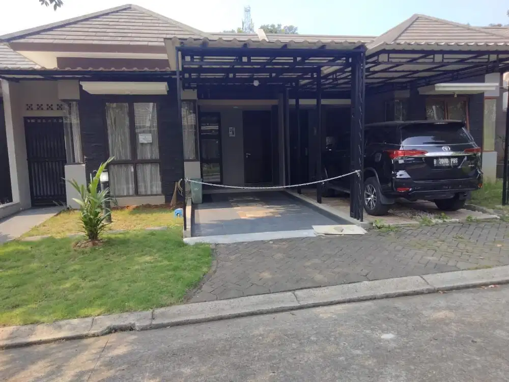 Dikontrakan rumah bagus semifurnished di Sentul city
