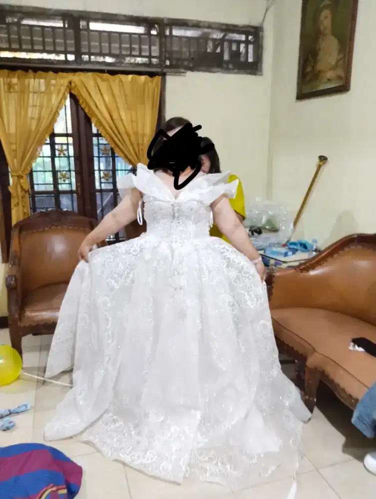Jual Gaun Pengantin bekas
