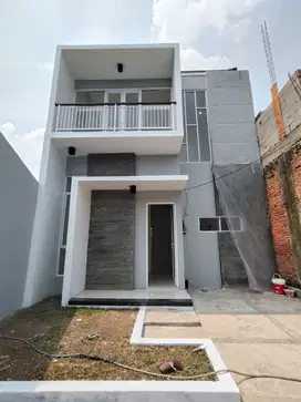 Rumah 2 Lantai Private Cluster di Pamulang Timur, Dekat Tol Gaplek