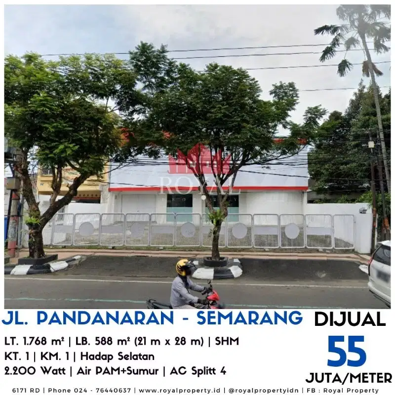Rumah Tengah Kota Siap Tempati Di Jl. Pandanaran, Semarang