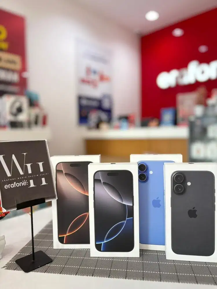 Iphone 16 series masih ready stok yah,cicilan Bunga 0%