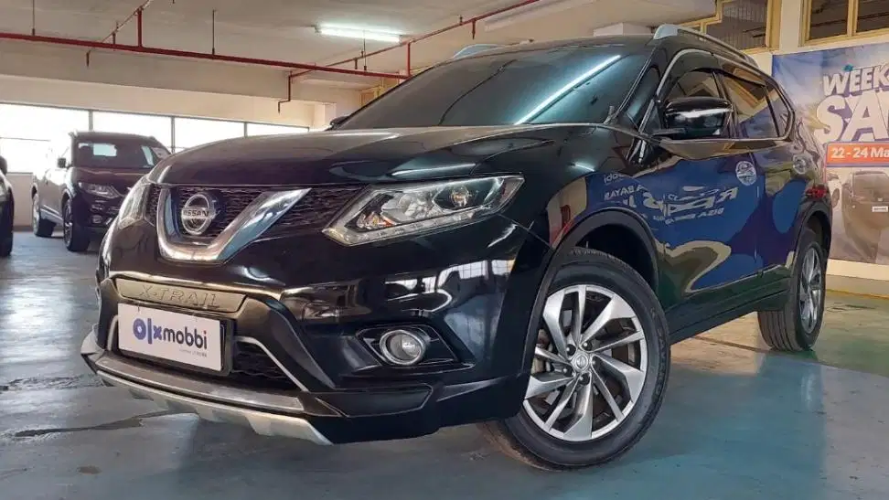 Pajak Panjang Nissan Xtrail  2.5 Bensin-AT 2017 Hitam