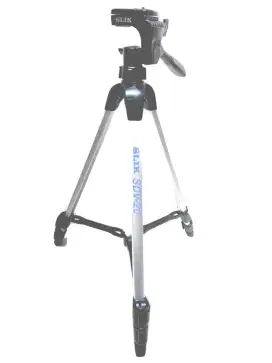 Tripod Slik SDV-20 Camera with Three way Pan Head Sekon