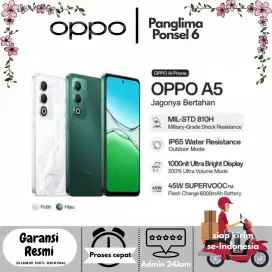 Cuci Gudang Termurah Oppo A5 8/128, 8/256. Garansi resmi Oppo