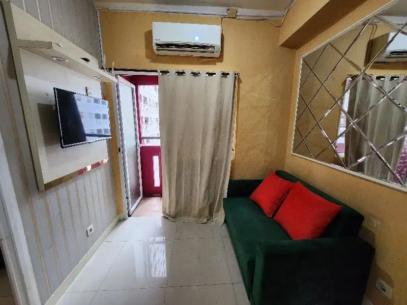 Sewa Mingguan Apartemen 2KT furnised+ wifi jakarta pusat