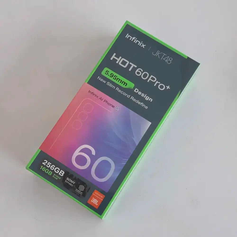 READY STOK HP TERTIPIS INFINIX HOT 60 PRO+ 8/256 GB