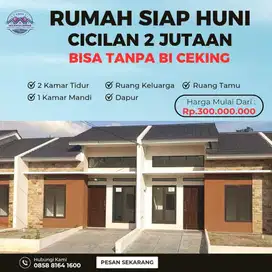 Rumah siap huni 2juta langsung akad