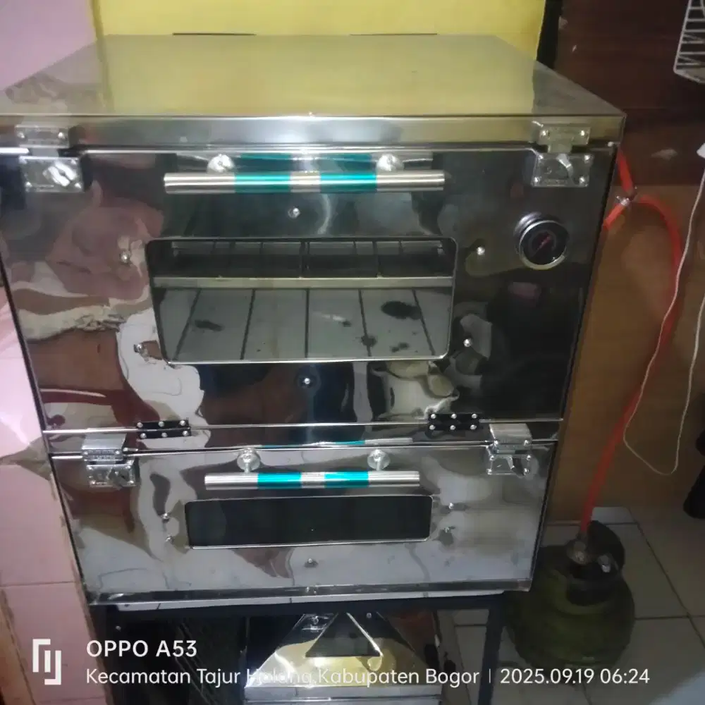 Oven gas stainless