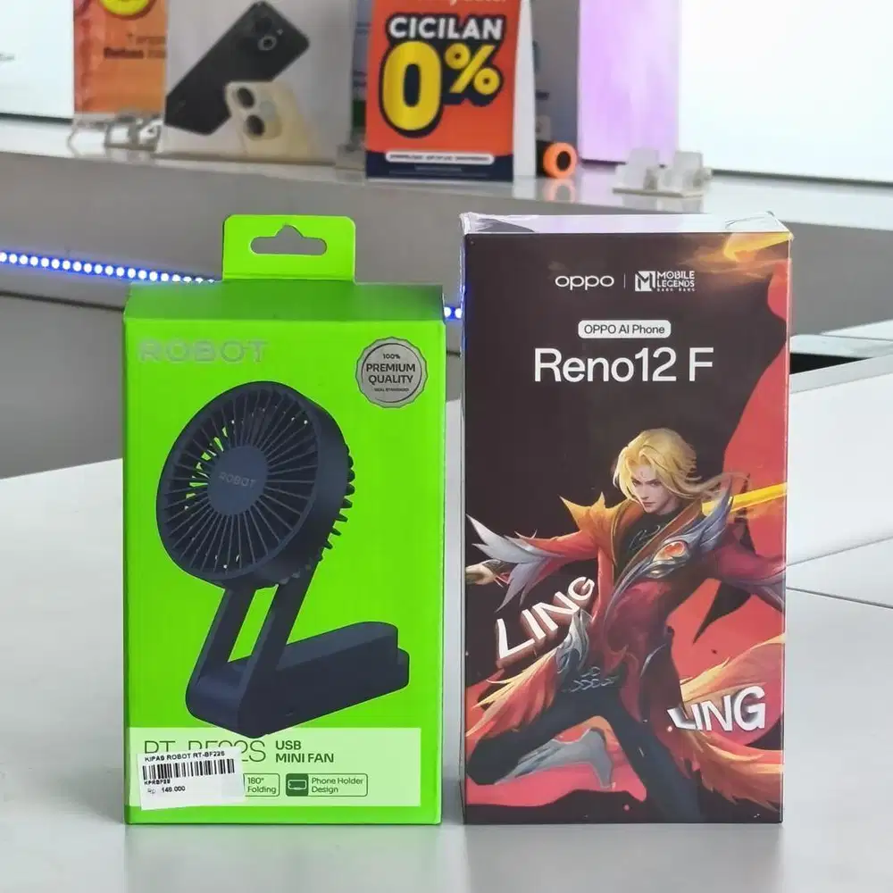 OPPO RENO 12F DISKON HINGGA RATUSAN RIBU BISA COD GRATIS ONGKIR