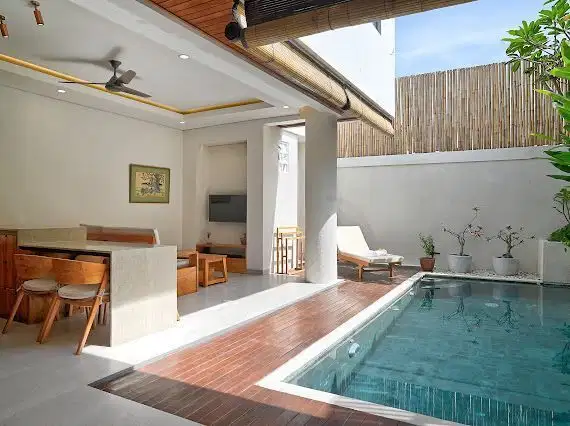Modern Beachside Villa Just 500m from Padang Galak Beach
