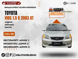 TOYOTA VIOS 1.5 G 2003 AT LOW KM ORIGINAL