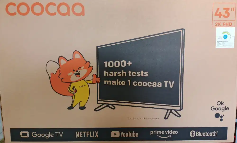 Coocaa goggle TV 43Z65
