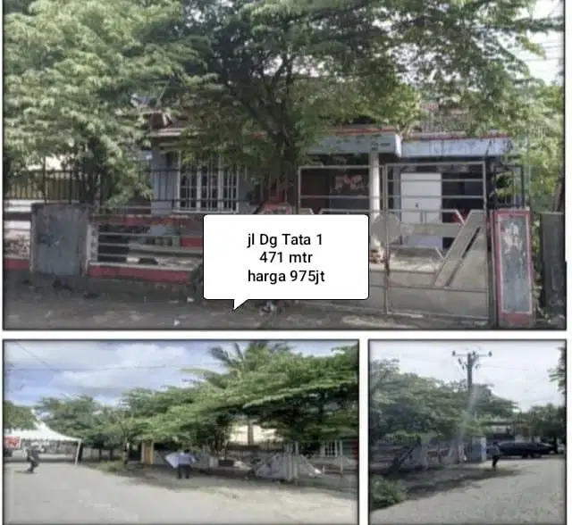 Rumah jl Dg Tata Makassar 471mtr cocok kost eksklusif