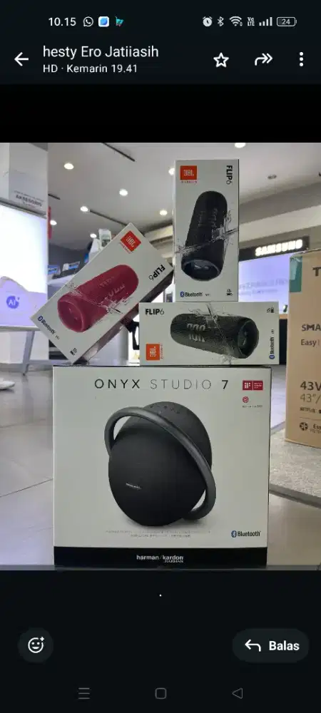 Promo jbl flip dan Promo HK onyx 7 best price