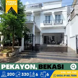 Rumah dijual Mewah Murah 2 Lantai, Pekayon, Bekasi Nempel Galaxy