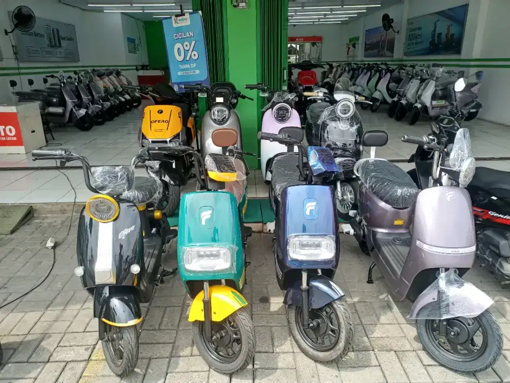 Jual sepeda/motor listrik ( baru bergaransi up to 5 tahun )