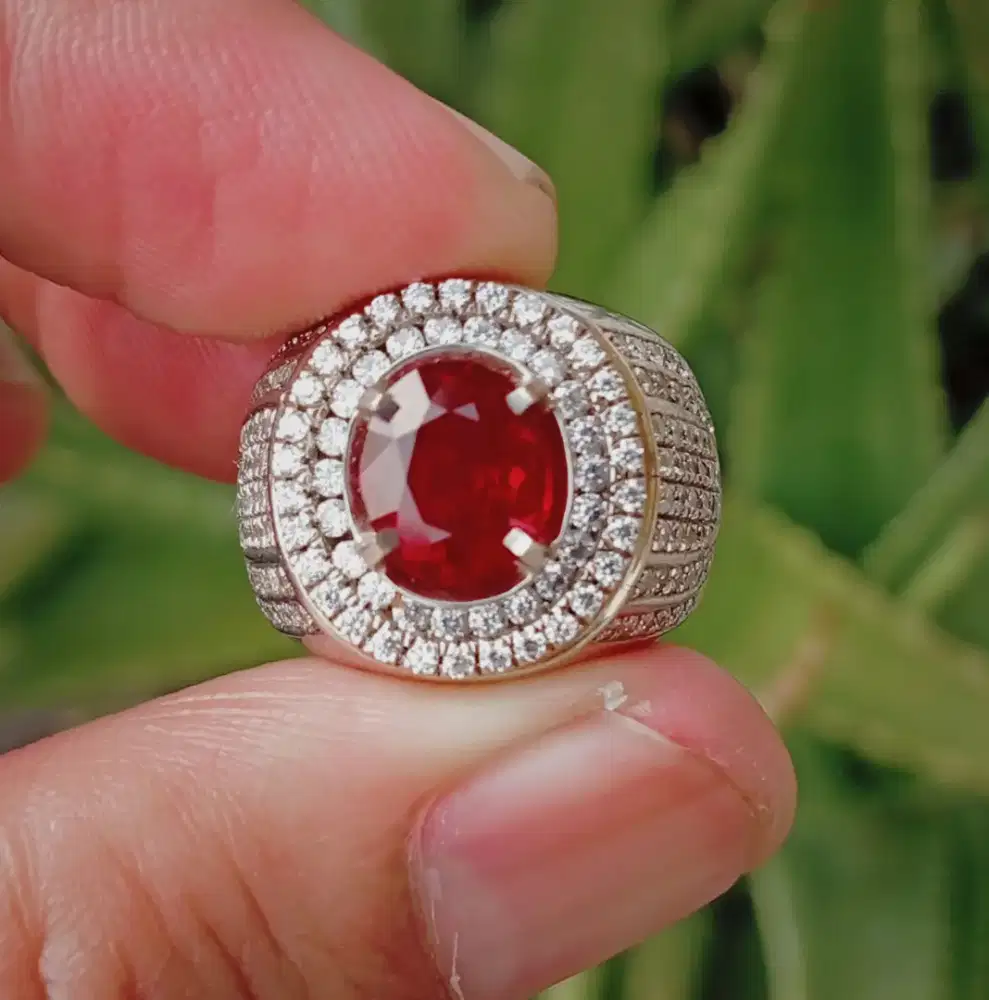 Natural Red Fire Opal Mexico 1.47 ct memo CGL