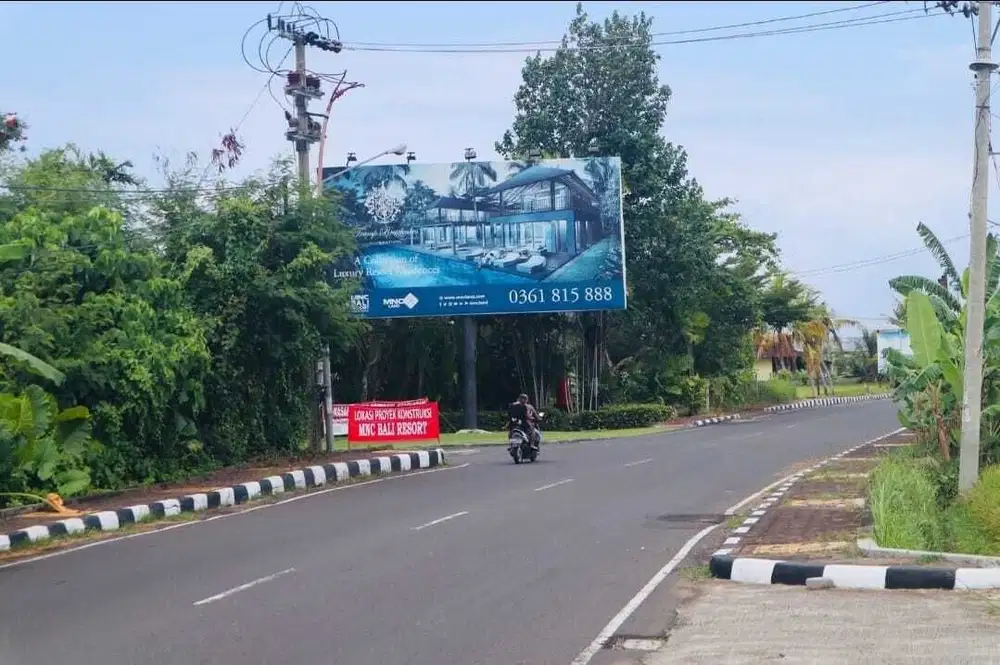 Jual Tanah Kapling utk VILLA di Raya Tanah Lot Tabanan