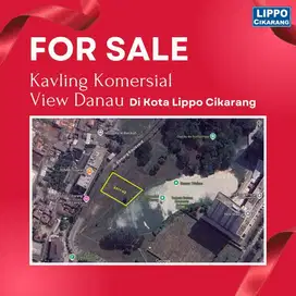 Jual Tanah Komersial Strategis Dengan View Danau di Lippo Cikarang