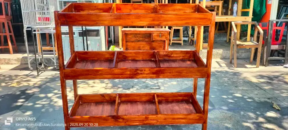 Rack Display 120x40x90 (Bisa Custom)