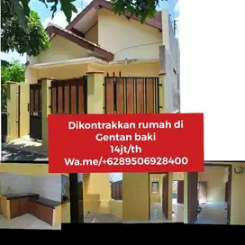 Dikontrakkan rumah di baki Sukoharjo