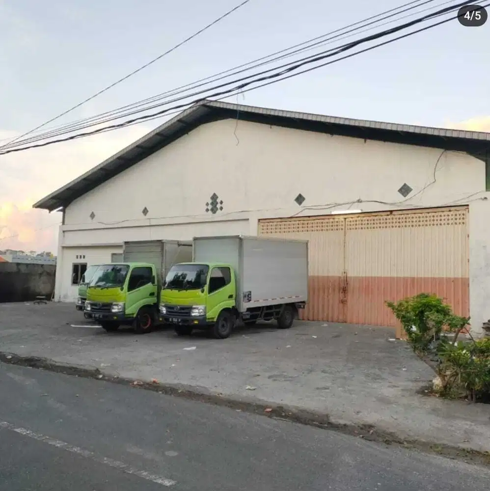 Dijual Gudang Strategis di Jalan Nakula - Kuta, Badung