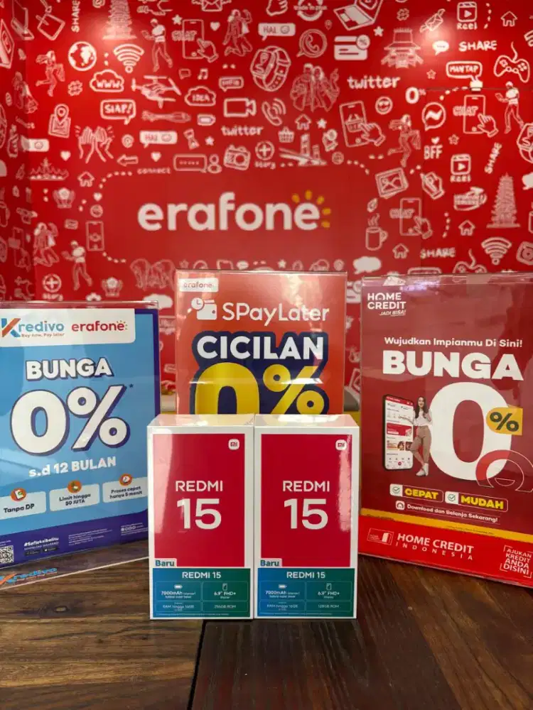 Redmi 15 Bergaransi Resmi Terbaru