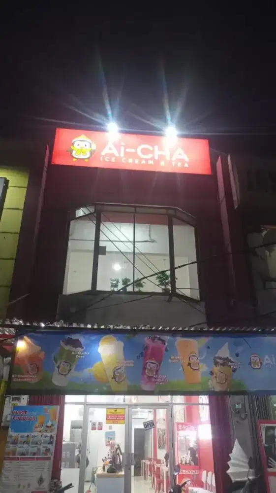 Take over segera lokasi strategis Toko Ice Cream & Tea (Ai-Cha)/Mixue